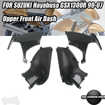 За SUZUKI Hayabusa GSX1300R GSX 1300R 1999-2007 Цвят карбон Горната част на Предната Въздушна Панел Аксесоари За Мотоциклети 2000 2001 2002